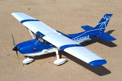Plug-N-Play Cessna 182 Skylane 69" 70e Blue ( ECO 4120C KV500, 65 Lite ESC,