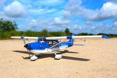 Plug-N-Play Cessna 182 Skylane 69" 70e Blue ( ECO 4120C KV500, 65 Lite ESC,