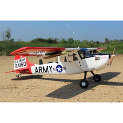Cessna L-19A Bird Dog Old Dog 98.5 Inch ARF 35-40cc (white) NEW 2025 by Seagull