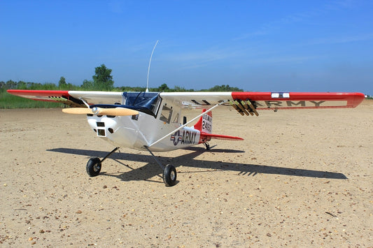 Giant Scale Cessna Bird Dog DeadEye 122 Inch ARF 70-125cc NEW 2024 by Seagull