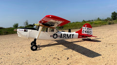 Giant Scale Cessna Bird Dog DeadEye 122 Inch ARF 70-125cc NEW 2024 by Seagull