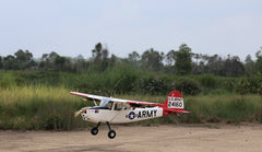 Giant Scale Cessna Bird Dog DeadEye 122 Inch ARF 70-125cc NEW 2024 by Seagull