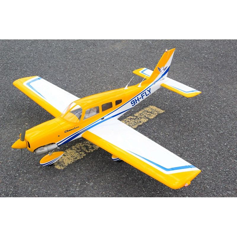 Piper Cherokee ARF 60 Inch wingspan 10cc - Yellow New 2025 by Seagull