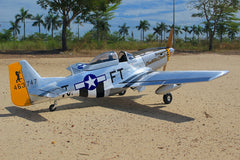 P-51D Charlotte’s Chariot II 71 inch ARF 35cc included full box of 3pcs Electric