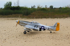 P-51D Charlotte’s Chariot II 71 inch ARF 35cc included full box of 3pcs Electric