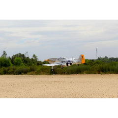 P-51D Charlotte’s Chariot II 71 inch ARF 35cc included full box of 3pcs Electric