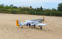 P-51D Charlotte’s Chariot II 71 inch ARF 35cc included full box of 3pcs Electric
