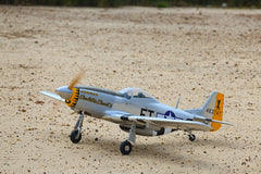 P-51D Charlotte’s Chariot II 71 inch ARF 35cc included full box of 3pcs Electric