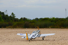 P-51D Charlotte’s Chariot II 71 inch ARF 35cc included full box of 3pcs Electric