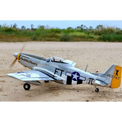 P-51D Charlotte’s Chariot II 71 inch ARF 35cc included full box of 3pcs Electric