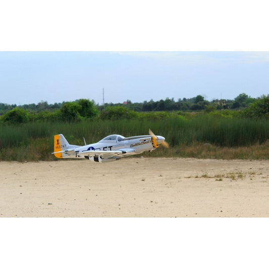 P-51D Charlotte’s Chariot II 71 inch ARF 35cc included full box of 3pcs Electric
