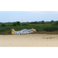 P-51D Charlotte’s Chariot II 71 inch ARF 35cc included full box of 3pcs Electric