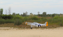 P-51D Charlotte’s Chariot II 71 inch ARF 35cc included full box of 3pcs Electric