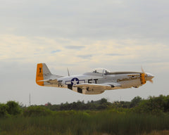P-51D Charlotte’s Chariot II 71 inch ARF 35cc included full box of 3pcs Electric