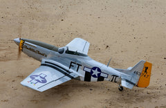 P-51D Charlotte’s Chariot II 71 inch ARF 35cc included full box of 3pcs Electric