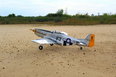 P-51D Charlotte’s Chariot II 71 inch ARF 35cc included full box of 3pcs Electric