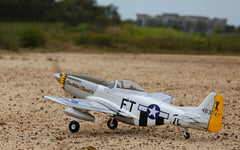 P-51D Charlotte’s Chariot II 71 inch ARF 35cc included full box of 3pcs Electric