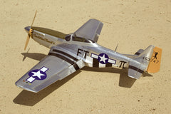 P-51D Charlotte’s Chariot II 71 inch ARF 35cc included full box of 3pcs Electric