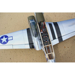 P-51D Charlotte’s Chariot II 71 inch ARF 35cc included full box of 3pcs Electric