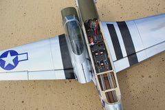 P-51D Charlotte’s Chariot II 71 inch ARF 35cc included full box of 3pcs Electric