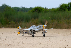 P-51D Charlotte’s Chariot II 71 inch ARF 35cc included full box of 3pcs Electric