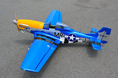 Obsession North American Aviation P-51D 71 Inch ARF 35cc included full box of