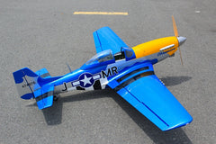 Obsession North American Aviation P-51D 71 Inch ARF 35cc included full box of