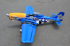 Obsession North American Aviation P-51D 71 Inch ARF 35cc included full box of