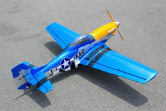 Obsession North American Aviation P-51D 71 Inch ARF 35cc included full box of