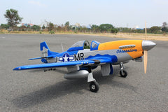 Obsession North American Aviation P-51D 71 Inch ARF 35cc included full box of
