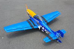 Obsession North American Aviation P-51D 71 Inch ARF 35cc included full box of