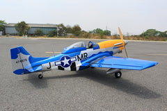 Obsession North American Aviation P-51D 71 Inch ARF 35cc included full box of