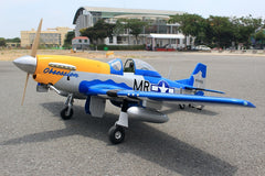 Obsession North American Aviation P-51D 71 Inch ARF 35cc included full box of