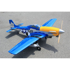 Obsession North American Aviation P-51D 71 Inch ARF 35cc included full box of