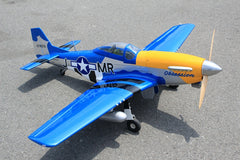 Obsession North American Aviation P-51D 71 Inch ARF 35cc included full box of