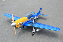 Obsession North American Aviation P-51D 71 Inch ARF 35cc included full box of