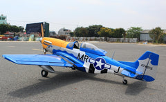 Obsession North American Aviation P-51D 71 Inch ARF 35cc included full box of