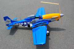 Obsession North American Aviation P-51D 71 Inch ARF 35cc included full box of