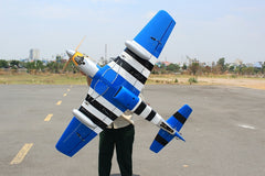 Obsession North American Aviation P-51D 71 Inch ARF 35cc included full box of