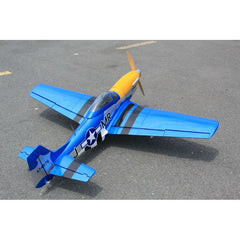 Obsession North American Aviation P-51D 71 Inch ARF 35cc included full box of