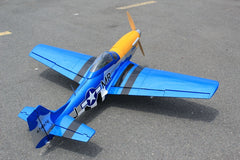 Obsession North American Aviation P-51D 71 Inch ARF 35cc included full box of