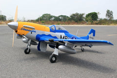 Obsession North American Aviation P-51D 71 Inch ARF 35cc included full box of