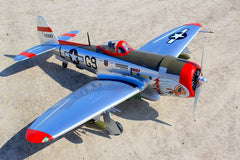 P-47D Chief Ski-U-Mah II ARF 70 inch, 35cc without retracts New October 2024 by
