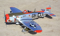 P-47D Chief Ski-U-Mah II ARF 70 inch, 35cc without retracts New October 2024 by