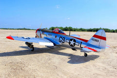 P-47D Chief Ski-U-Mah II ARF 70 inch, 35cc without retracts New October 2024 by