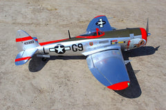 P-47D Chief Ski-U-Mah II ARF 70 inch, 35cc without retracts New October 2024 by