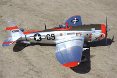 P-47D Chief Ski-U-Mah II ARF 70 inch, 35cc without retracts New October 2024 by