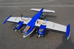 SEAGULL Giant Cessna 310 Twin Engine 15cc or EP ARF 81" including 3pcs of Electr