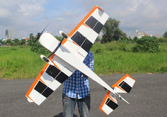 Laser 200 3D 48 Inch wingspan ARF 30E Orange/White New 2025 by Seagull