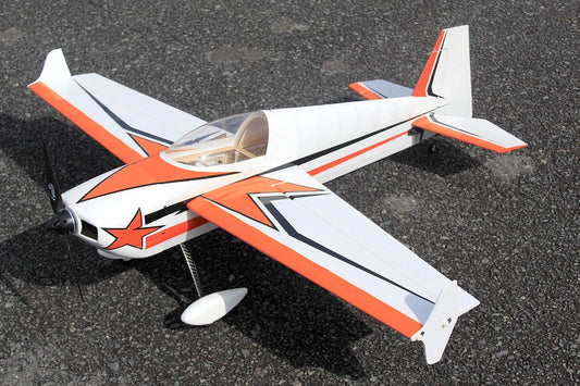 Laser 200 3D 48 Inch wingspan ARF 30E Orange/White New 2025 by Seagull